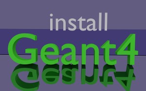 Geant4 install