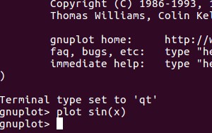 Построить график функции из файла в Gnuplot